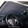 Automatic Retractable Windshield Sunshade Curtain for Summer Car Protection