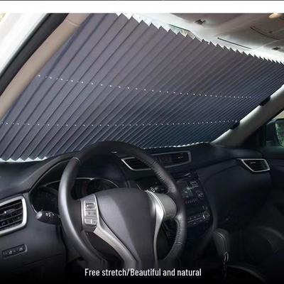 Automatic Retractable Windshield Sunshade Curtain for Summer Car Protection