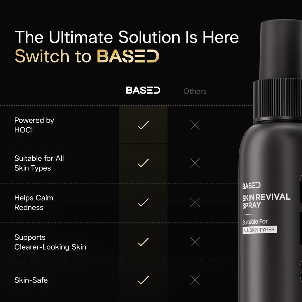 BASEd Skin Revival Spray für alle Hauttypen, 4 oz
