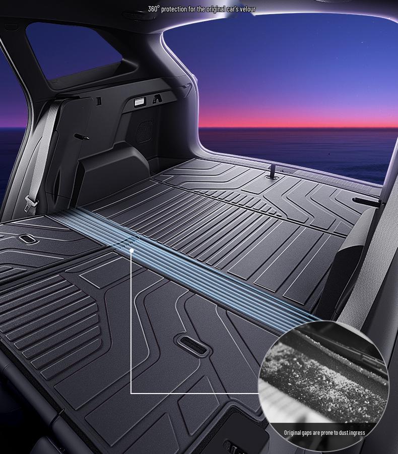 Geely Boyue L TPE Trunk Mat - One-Piece Tail Box Accessory