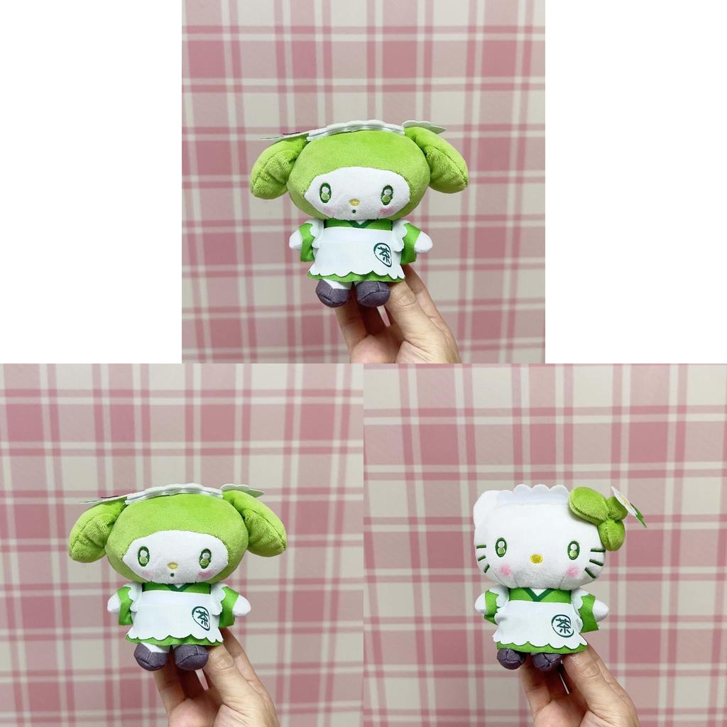 Plush Cat Maid Series Keychain With Soft Short Pile For Cute Animal Decor
