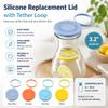 Flexible Fit Glass Pitcher Lid Tether Loop Pitcher Dust Cover  Pitcher Accessories