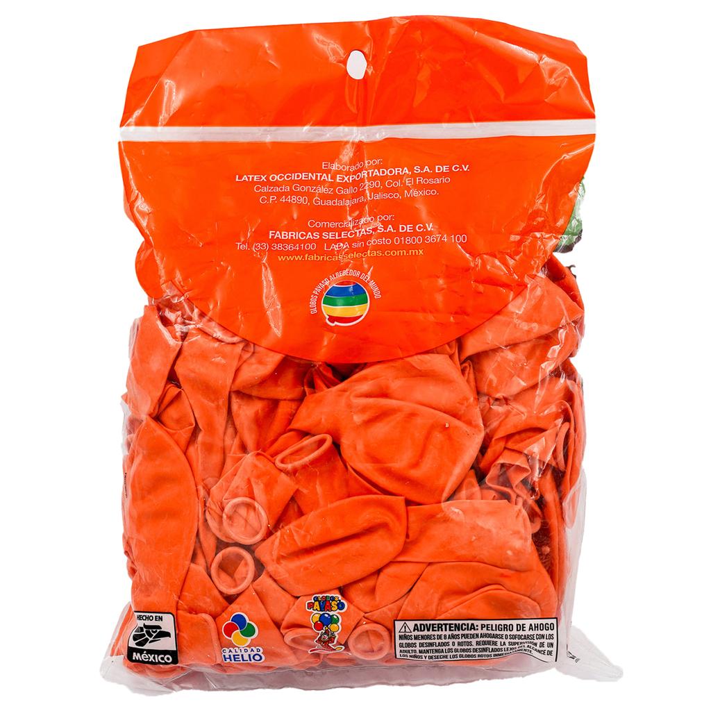 Latexové obyčejné balónky Globos Payaso (Balení po 100 ks)