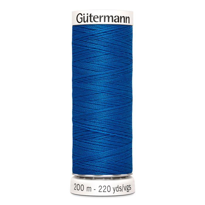 All-textile Thread - GUTERMANN - 748277-322 - 200m - 1 Spool - Blue Color