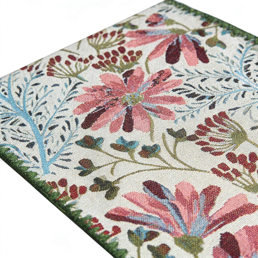 Modern Decorative Home Table Runner Nordic Cotton Linen, Soft Table Runner for Dining Table TV Stand Center Table Table Runner