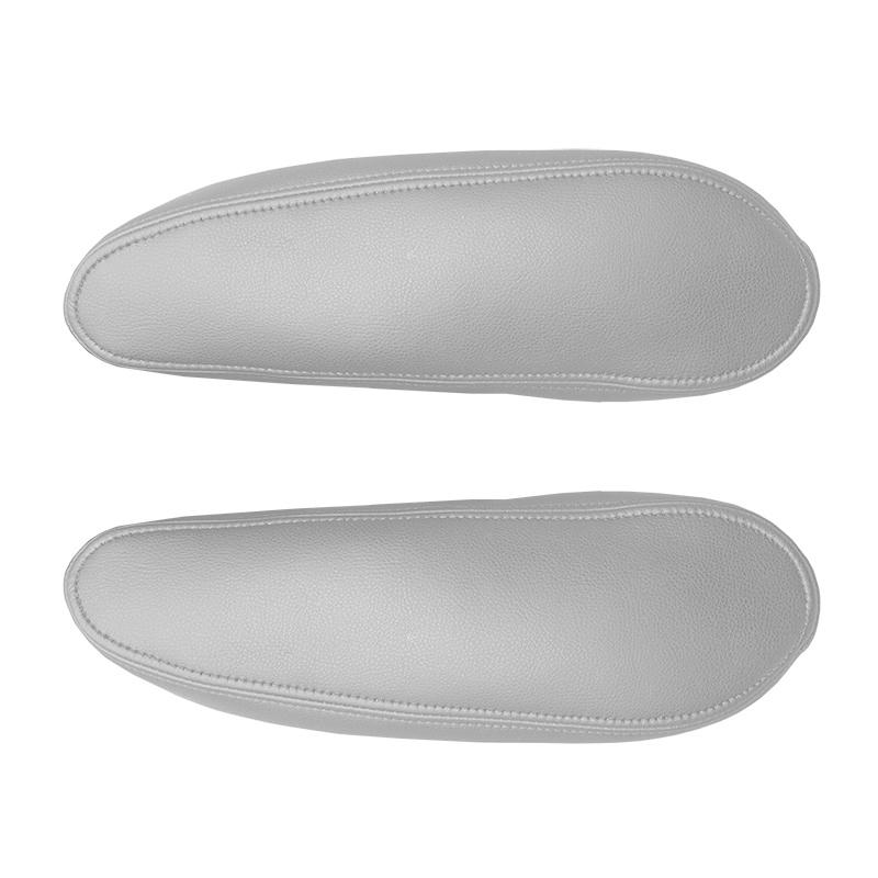 Funda de cuero suave para reposabrazos de Chevrolet/Chevy Tahoe Suburban Escalade 2000-2006, 2 piezas, funda para manija de reposabrazos de asiento lateral, ribete de piel.