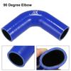 X AUTOHAUX Silicone Pipe Radiator Hose 90 Degree Elbow Length