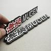 BXK3 3D Metal Mugen Logo Car Sticker Emblem Badge For Honda Civic Accord 7 Type R FN2 FK8 Fit Jazz RS CRX Auto Accessories