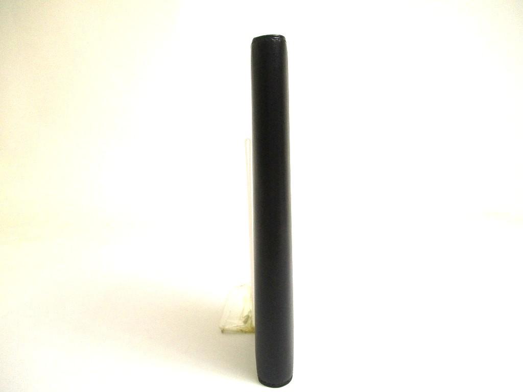 Authentic JIMMY CHOO Plastic Starts Navy Blue Leather Credit Card Business Card Holder AYDEN #a733  Refurbished