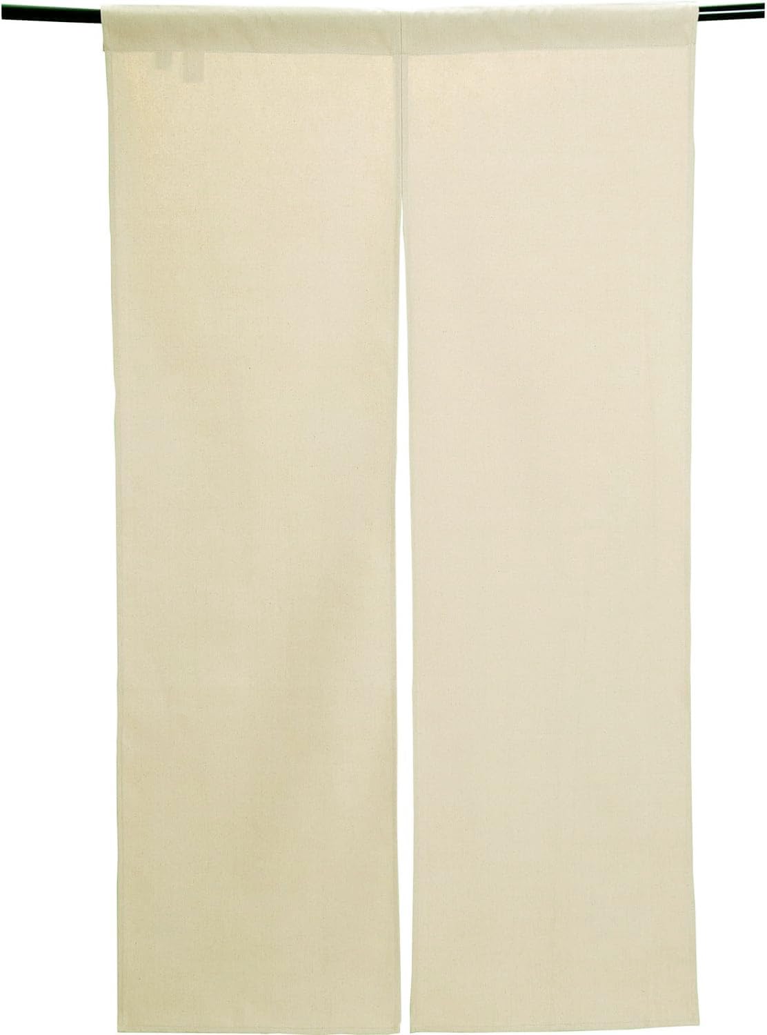 

Kuai Noren 85cm Wide x 150cm Privacy Long Curtain for Living Interior Heat Room Restaurant Solid 85cm x 150cm Curtain, Long, Screen, Kitchen, Room, бежевий