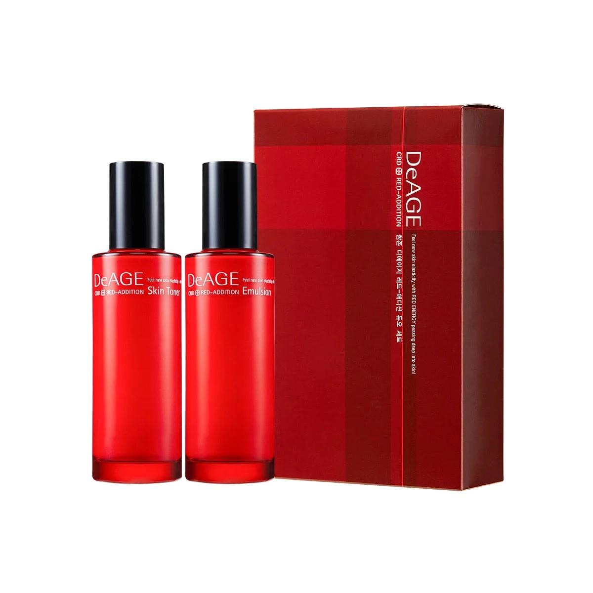 

CHARMZONE DeAGE Red Edition Duo Set Тонер для кожи 100 мл + Эмульсия 100 мл