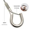 Outdoor Stainless Steel Wire Rope Hanging Kit