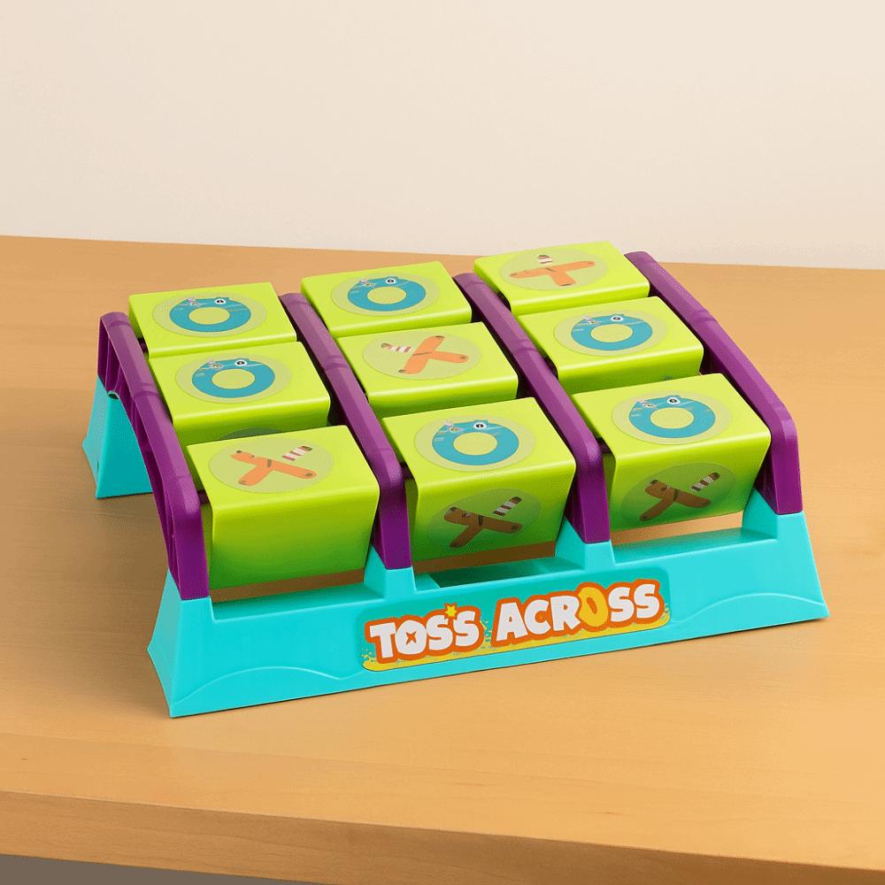 Flip Tic Tac Toe Throwing Game Plastic Tictactoe Tossing Game  Kids Children