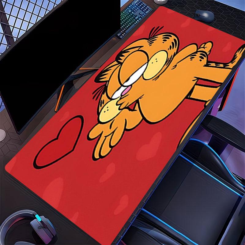 Garfield Print Mouse Pad, for Keyboard Pad Laptop PC Mat for Office Home Use, Desk Decor, Perfect Birthday Gift for Gamers