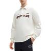 FILA Letter Print Casual Long Sleeve Polo Shirt Men tops White F11M419207F-WT