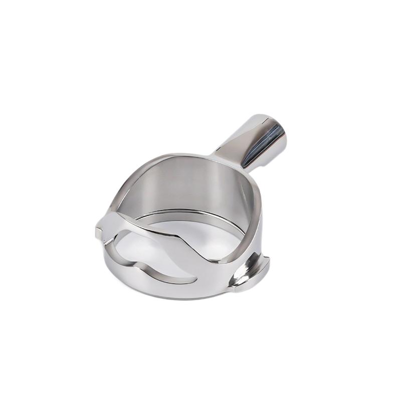 Ручка из нержавеющей стали Бездонный портафильтр 304 Нержавеющая сталь Алюминиевый сплав Бездонная ручка для кофе Фильтр для кофе