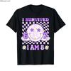 I Survived 6 7 Now Im 8 Cute 8th Birthday Girl Smiling Face Tshirt For Men Women 100 Cotton T Shirts Short Sleeve Tops 04241