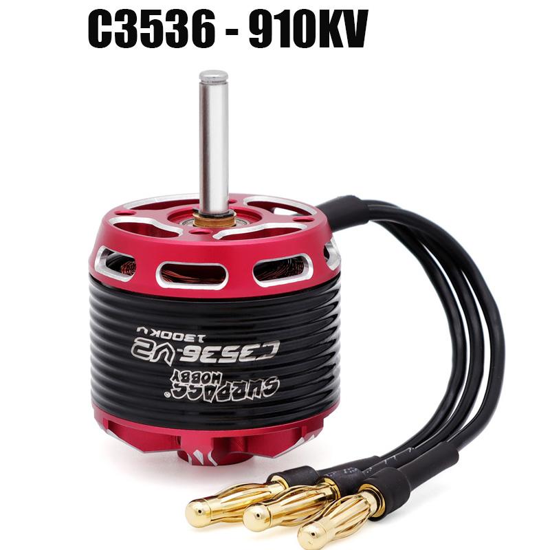 SURPASS HOBBY Brushless Motor 2-5S C3530 C3536 C3542 C3548 V2 For RC Aircraft Plane Multicopter Brushless Outrunner Motor