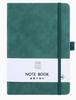 High Quality Custom A5/A6/A7 Notebook New Arrival  Office Journal PU Leather Hardcover with Elastic Band Pocket Diary