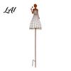 Decorative Garden Stake for Plants Vintage Metal Lady Trellis Iron Girl Shaped Plant Support Stake Outdoor Artistic Sculpture Climbing Flower