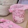 Cute Cartoon Cat Pattern Vest-Style Garbage Bags