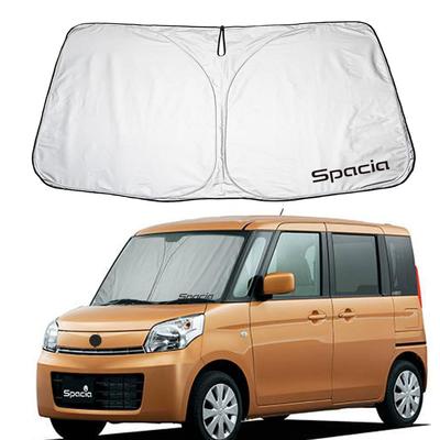 Toldo SAWAKAKI para Suzuki Spacia para Para-brisas com Calor Solar UV e Calor Armazenamento Compacto MK32S/MK42S, Logotipo Personalizado, Proteção,