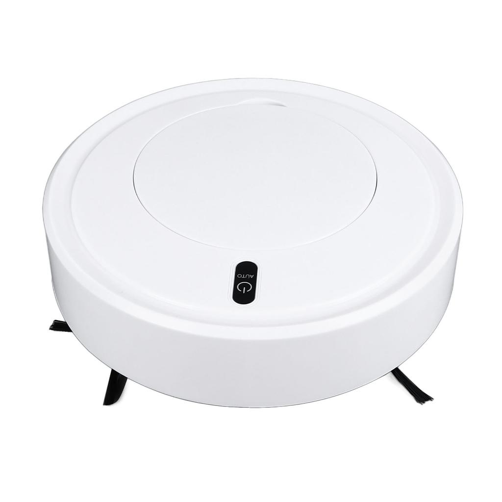 Robot Vacuum Cleaner Home Intelligent Robotic Full Automatic 3 in 1 Silent Dust Collector Clean Equipment White