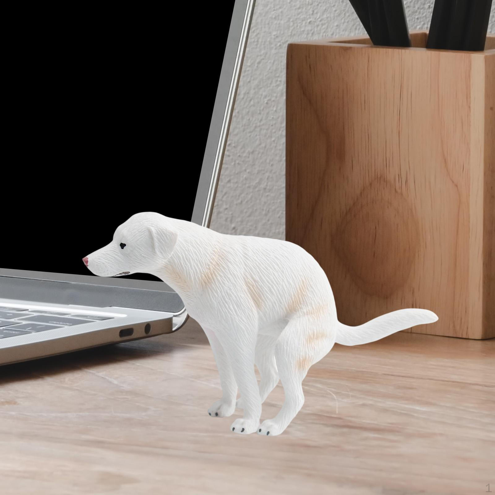 Реалистичная фигурка собаки Лабрадор, игрушка, модель животного, декоративная фигурка, расписанная вручную, для полки