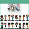 Stranger Things 5 Pvc Character Figures With Stands For Home Office And Gift Use