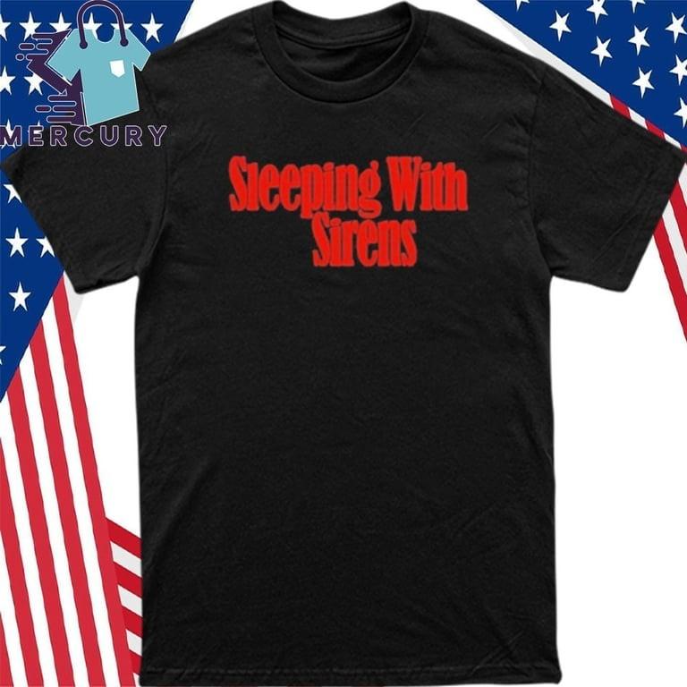Sleeping With Sirens Serif Text Logo T-Shirt Unisex T-Shirt S