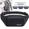 Waist Bag, Men's, High-end, New Style, Casual Travel, Crossbody Bag, Multi-layer, Large Capacity, Waterproof, Outdoor Chest Bag, Men's Bag