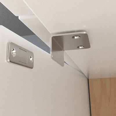 Strong Magnetic Door Stopper Cabinet Door Catches Latch Furniture Doors Magnetic Lock Cupboard Ultra Magnetic Door Suction Tool