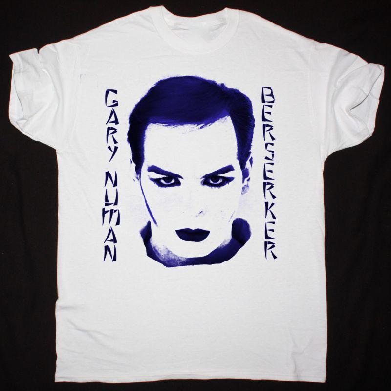 Berserker Album Gary Numan Unisex T-Shirt Full Size S To 5XL Unisex T-Shirt S