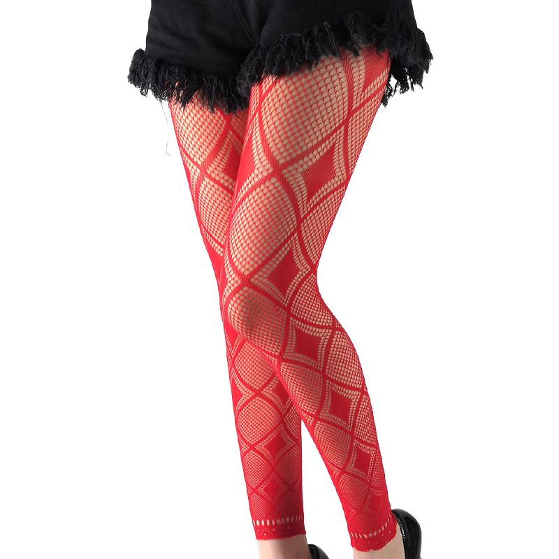Damen Gemusterte Netz-Strumpfhose Ohne Füße Hohe Taille Für 40–75 Kg, 150–170 Cm 617/619 Max 70kg 170cm brown