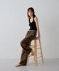 SAHAKI Relaxed Cotton Pants (Brown)
