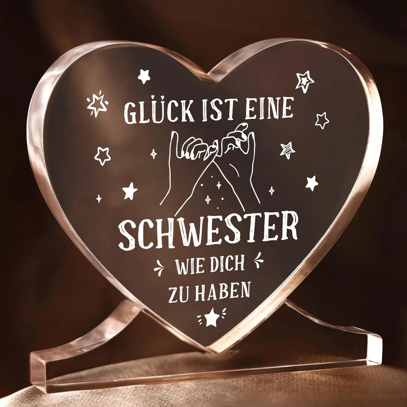 

2D Flat Heart-Shaped Acrylic Decoration Plaque, Sisterhood Decor, Suitable for Wall Decoration, Porch, Room, Villa, Accents Home, Hallway, or Workplac 10.4*10.9vmcm