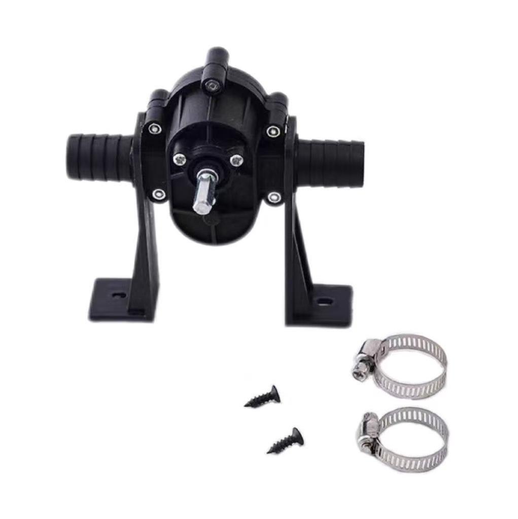 For Portable Home Garden Outdoor Tool Electric Drill Pump Diesel Oil Fluid Water Pump Hand Self-priming Liquid Transfer Pumps