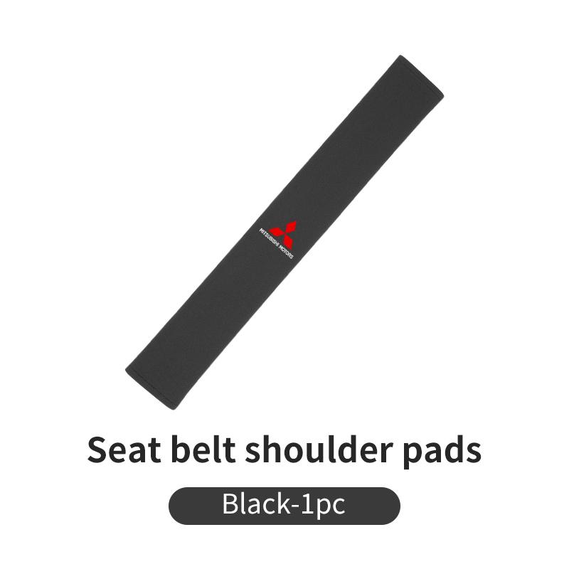kycp1 For Mitsubishi 40cm Car Suede Seat Belt Shoulder Cover Protective Cover Auto Accessories Outlander Lancer Cross Colt Xpander