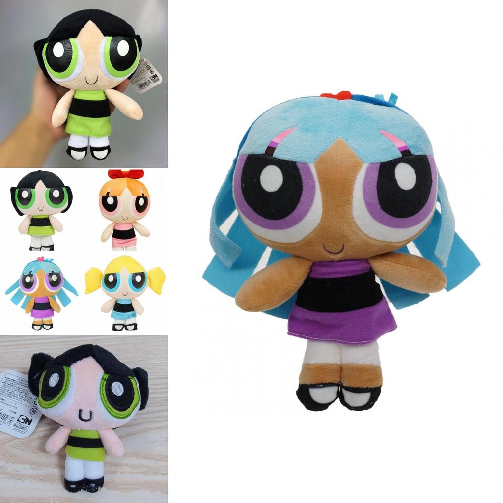 Peluche Powerpuff Girls Colorati 20cm Giocattoli di Peluche Cartoni Animati Per Adolescenti**