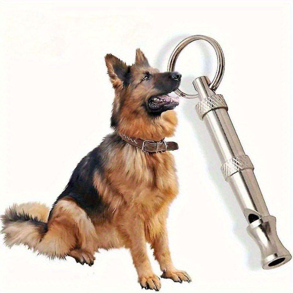 Stop Barking Pet Whistle Adjustable Pet Supplies Portable Dog Ttraining Whistle  Cat