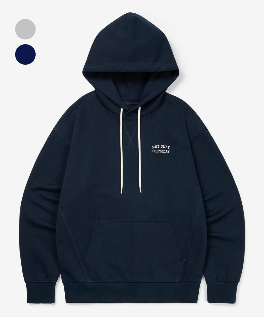 Essential Logo Embroidered Hoodie (2 Colors)