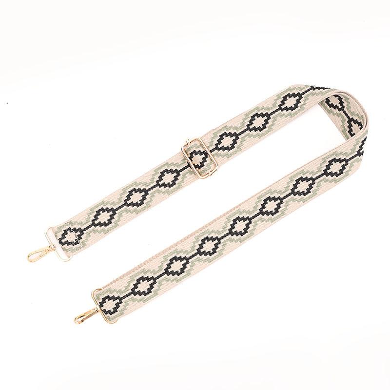 Embroidery Bag Shoulder Strap Women's Bag Clothing Accessories Replacement Long Strap Ethnic Style Jacquard Thickened Strap