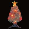 VidaXL Pre-lit Artificial Christmas Tree, Christmas Tree with LEDs, Holiday Decoration, Indoor Party Ornament 328448