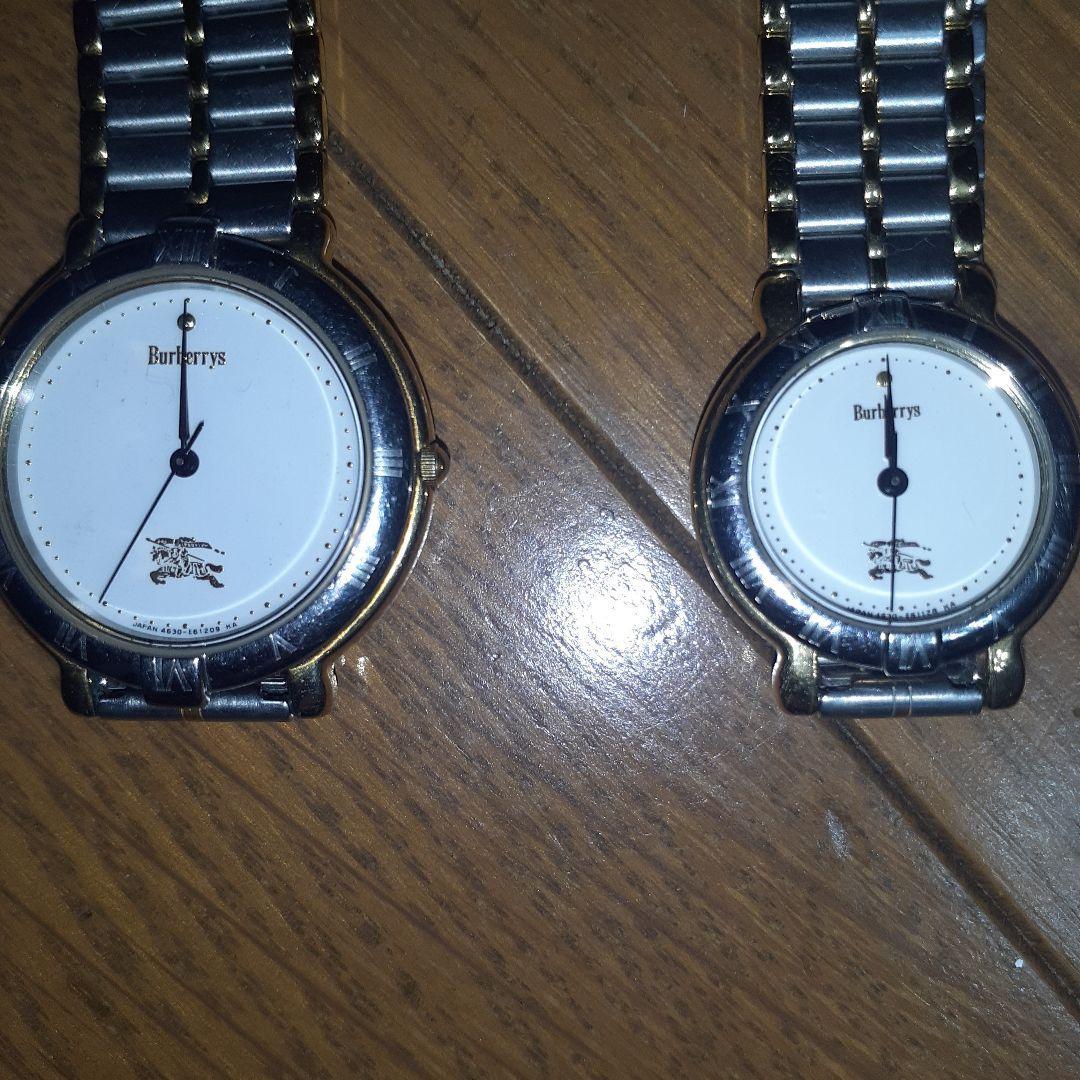 Used burberry watch pair junk