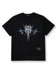 NOVÉ přebarvené tričko GAZETTE GAZ CHROME LOGO Černé Visual Rock Unisex tričko