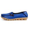 Plus Size Genuine Leather Low-Top Loafers for Women