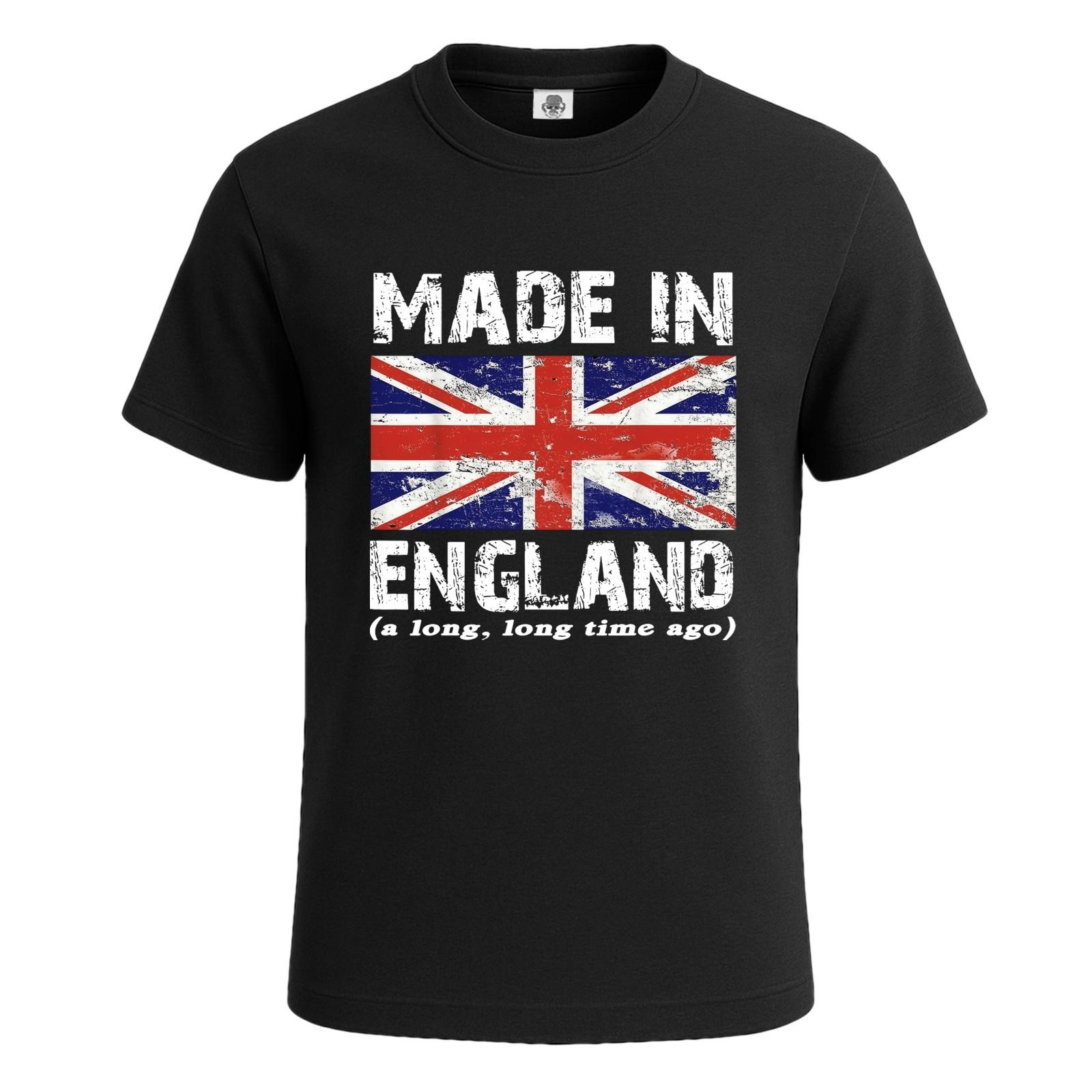 Made In England A Long Ago Mens T-Shirt Funny Novelty Party Gift Tee Top S разноцветный