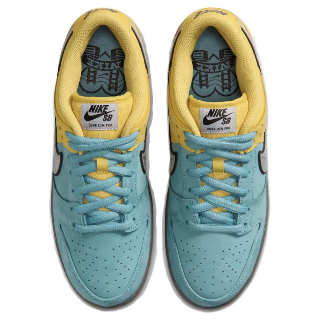 Nike SB Dunk Low Muni Fast Pass Lightning Men Sneakers Yellow Lightening Wolf-Grey-Denim-Turquoise--Iron-Grey-Black IR1888-700