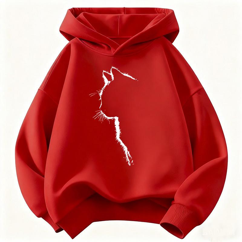 Cute Hoodie Manga Kids Cat Children's Sweatshirt Cute Harajuku Hoody for Boys Girls Autumn Winter Casual hoodies