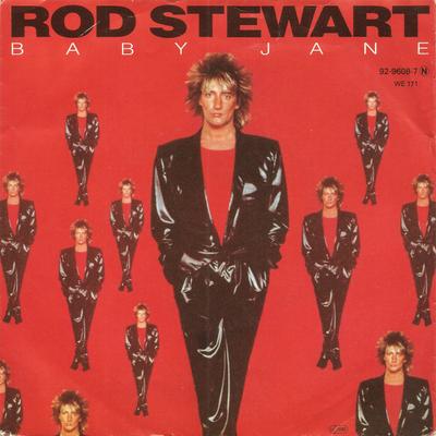 7-Zoll-Single ROD STEWART Baby Jane 9296087 Warner Bros. Re 1983 Deutschland Rock Gebraucht